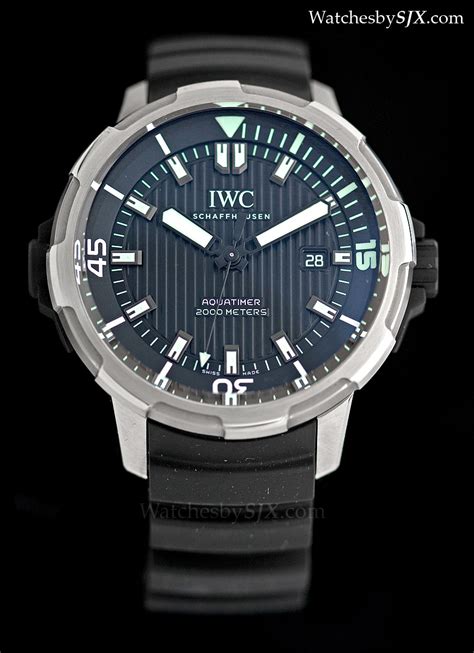 IWC Aquatimer Automatic 2000 Watch Hands.